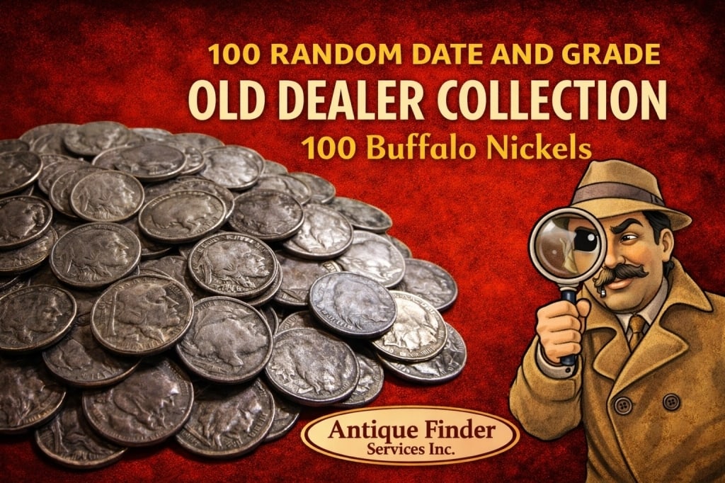 Lot of (100) Buffalo Nickels- Various Dates: All bids are a contract and an agreement to pay. Items are as shown in image.
