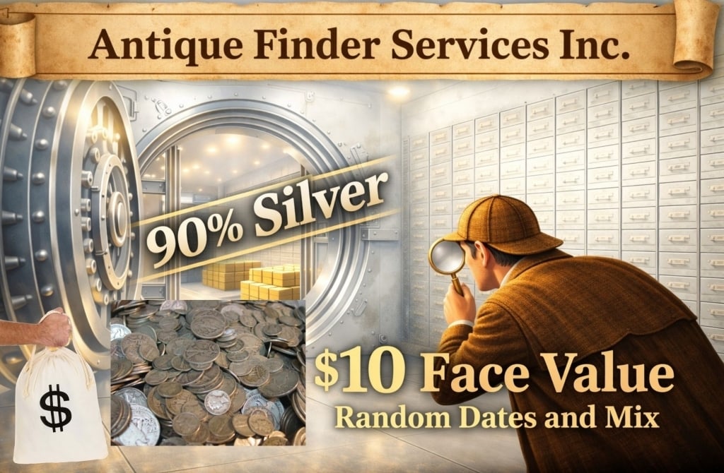 $10 Face Value 90% Silver Coins: Items will be as described in title - The image for bulk items are stock images - Please review the entire terms and conditions prior to placing any bids. All terms apply -