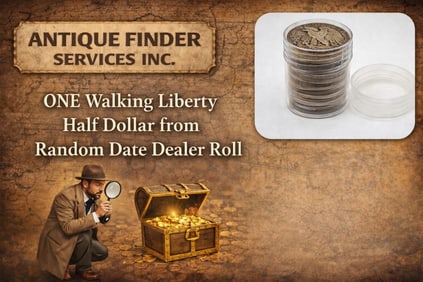 (1) Random Date Walking Liberty Half From Roll