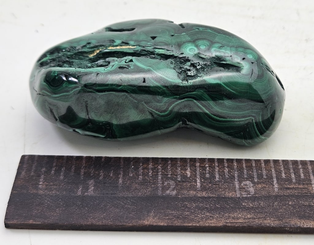 296.82 gram Natural Malachite Specimen - 3