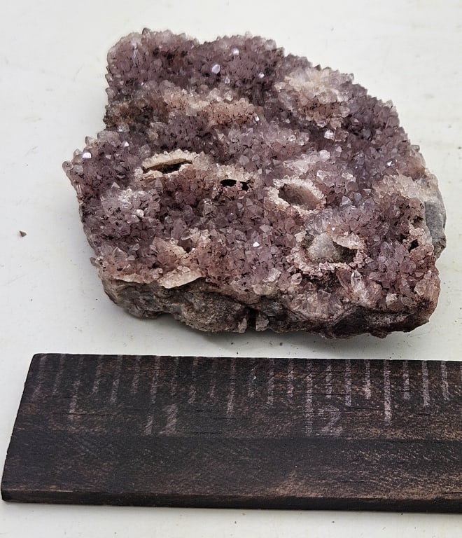 111.94 gram Naural Alacam Amethyst Cluster - 4