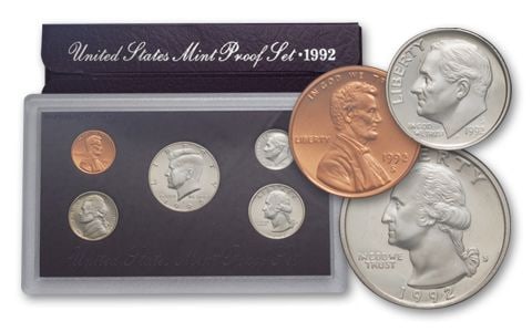 1992 US Mint Proof Set: Item is as described in the title - Please review our complete list of terms prior to placing any bids.