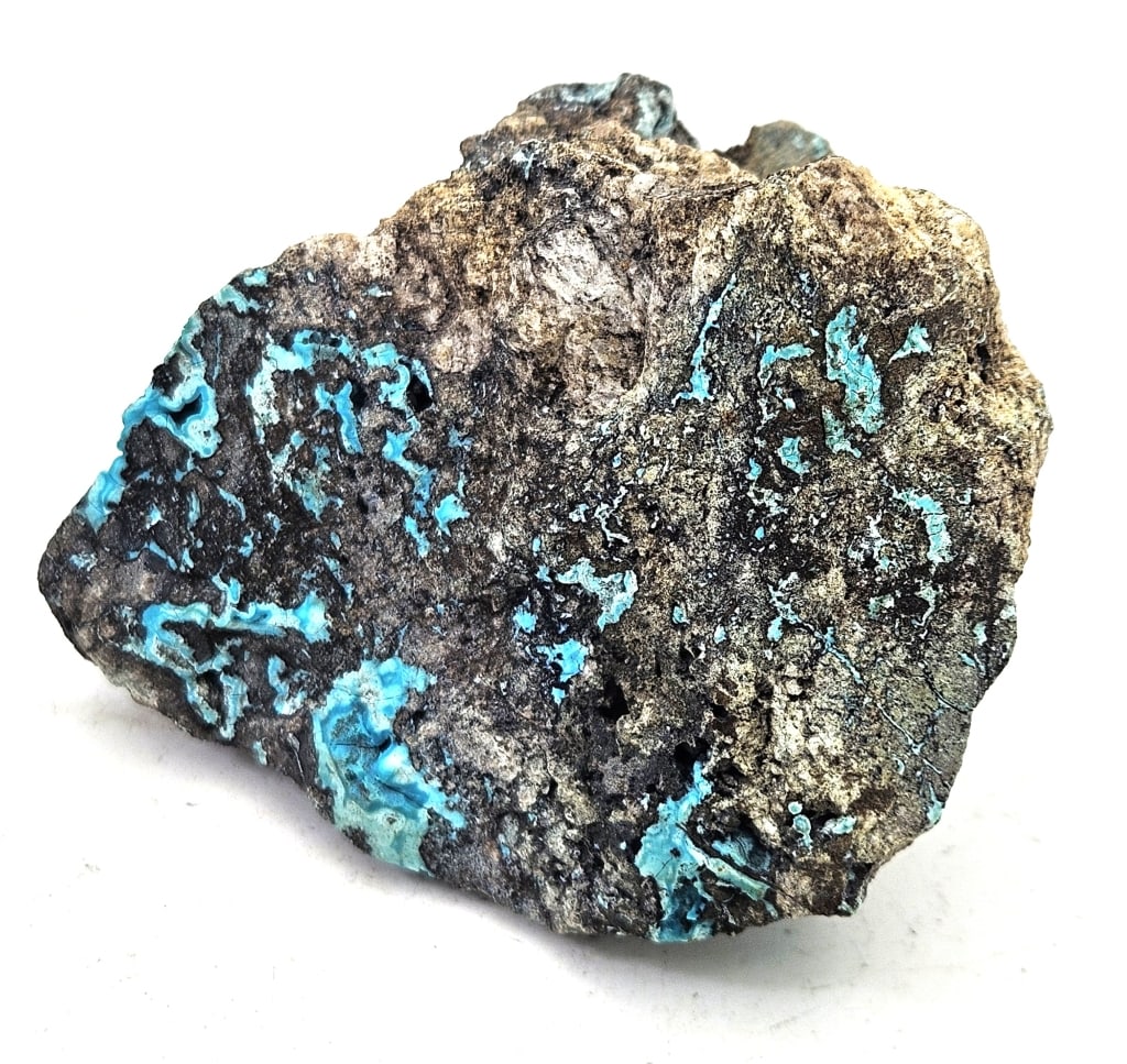 99 gram Natural Chrysocolla Specimen: Item is the exact item in the image- Bidder is responsible for all value and grade dtermination - Please review all terms and conditions prior to placing any bids-