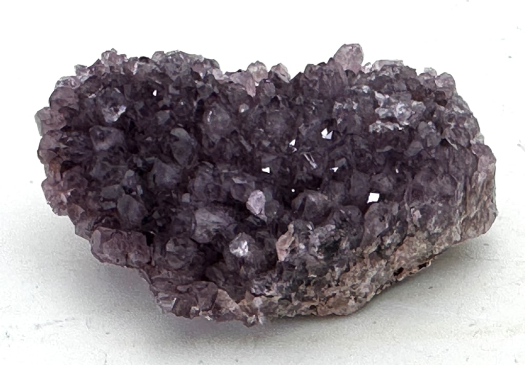 75.16 gram Natural Alacam Amethyst Cluster: Turkish Amethyst, also known as Alacam Amethyst, is a stunning type of purple quartz gemstone from Turkey. It?s famous for its beautiful colors, from light lavender to deep purple. The name