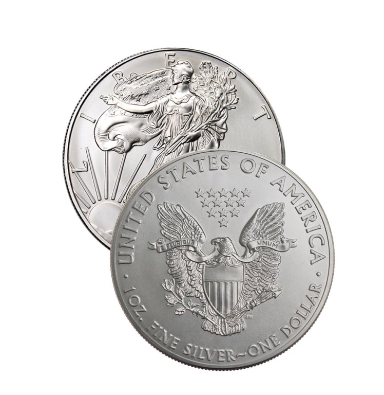 (1) US Silver Eagle Random Date: US Silver Eagle Random Dates from our choice of stock on hand.