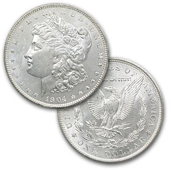 1904 O UNC Morgan Silver Dollar: We offer at auction some of the best quality tangible assets. We strive to make your bidding experience the best on the net. Weekly sales of large bulk lots, individual lots and