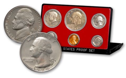 1974 US Mint Proof Set: Item is as described in the title - Please review our complete list of terms prior to placing any bids.
