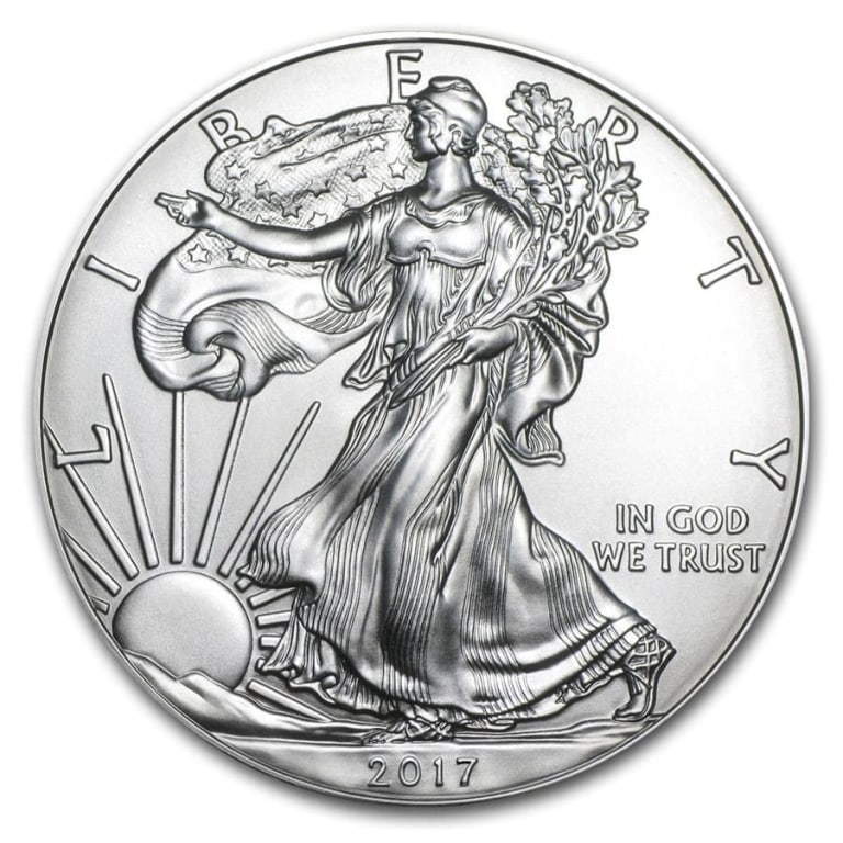 2017 US Silver Eagle - 1 oz Silver Bullion: 2017 US Silver Eagle - 1 oz Silver Bullion