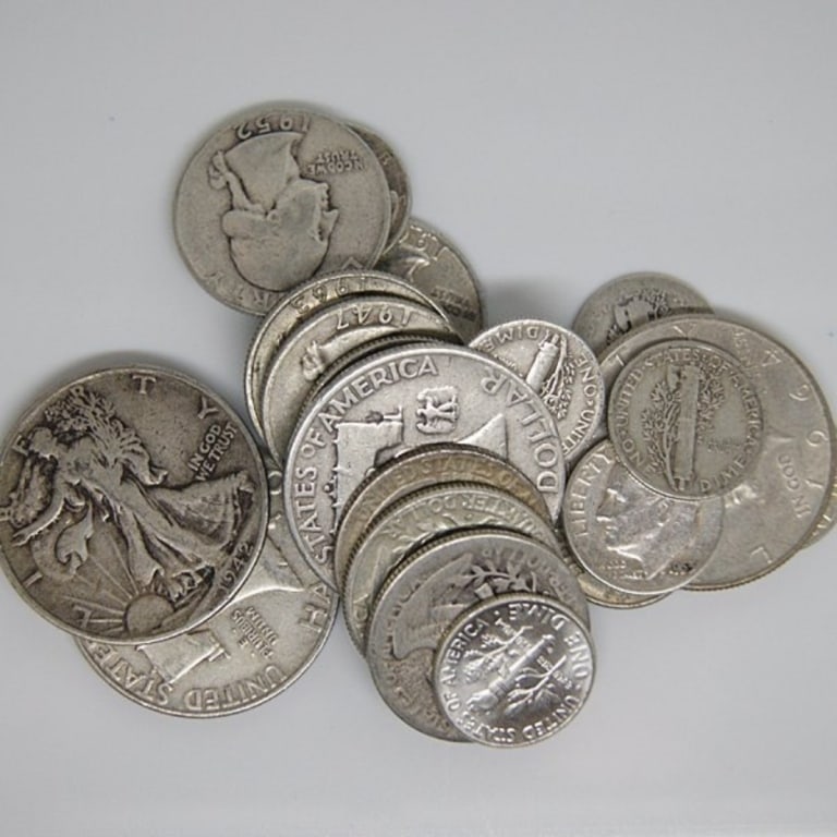 $4 Face Value - 90% Silver Random Mix: $4 Face Value - 90% Silver Random Mix