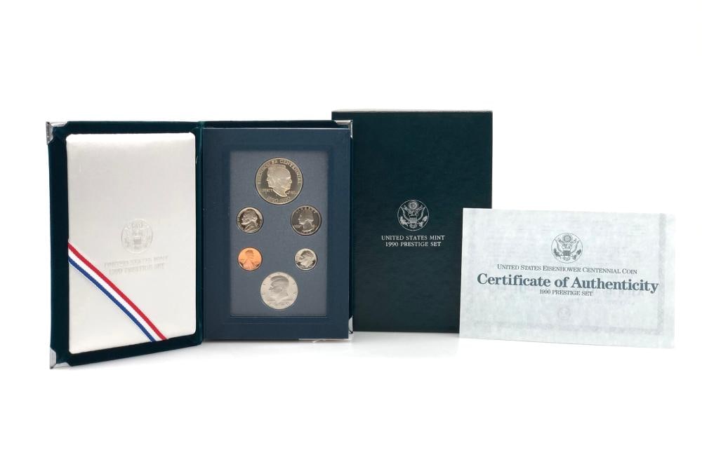1990 IKE Prestige Set in OMP: Item is as shown in the image - Due to the fact that we have more than one of these items, winning bidder may not receive the exct item in the image- Winning bidder will receive exact date and grade