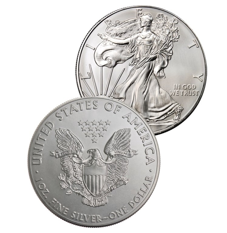 1 oz US Silver Eagle Random Date: 1 oz US Silver Eagle Random Date