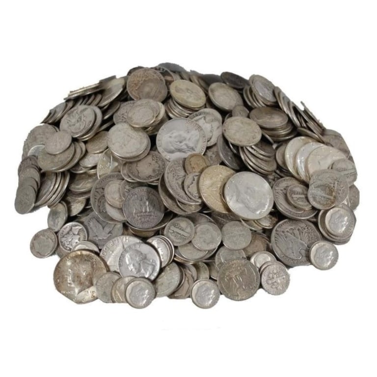 $50 Face Value- Random Mix 90% Silver: $50 Face Value- Random Mix 90% Silver