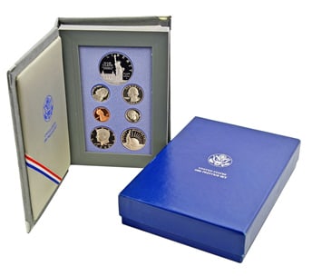 1986 Prestige Proof Set: Item is as shown in the image - Bidder is responsible for all grade and value determination - Please review the entire terms and conditions prior to placing any bids. All terms apply to each