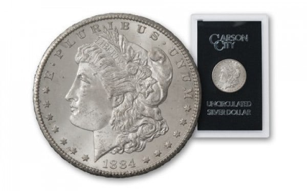1884 CC GSA Morgan Silver Dollar: Items will be as described in title and shown in image. Please review all terms prior to placing a bid. All bids are acceptance of all terms.