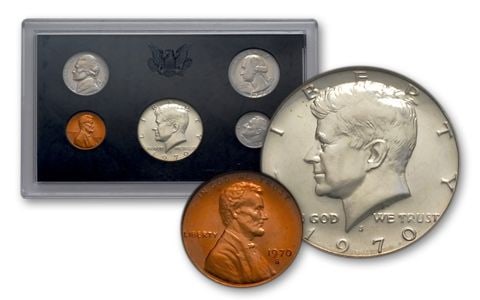 1970 US Mint Proof Set: Item is as described in the title - Please review our complete list of terms prior to placing any bids.