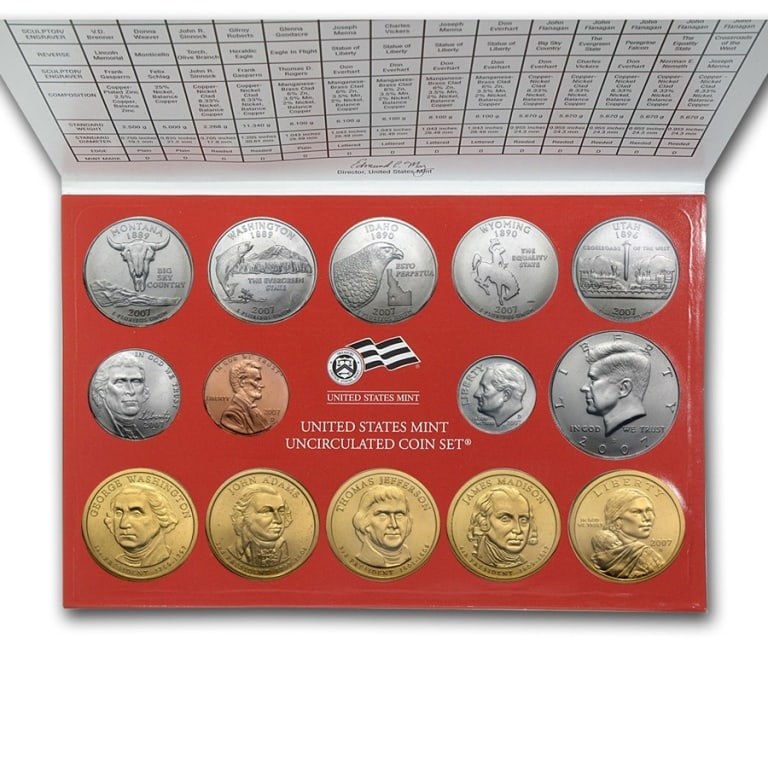 2007 US Mint Sets- P & D- - 2