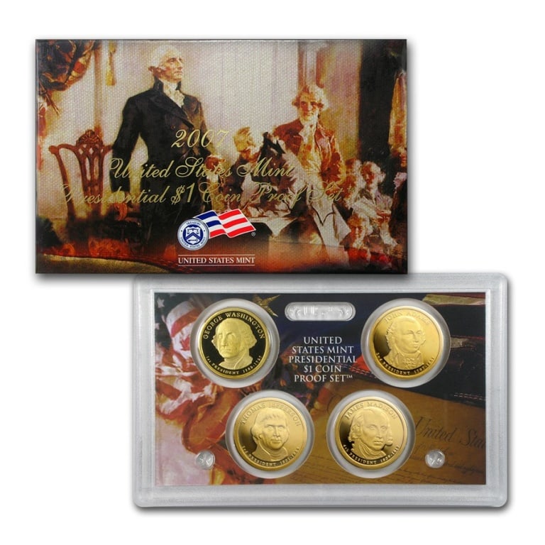 2007 US Mint Presidential Proof Set in OMP: Item is as shown in the image- Due the fact we have more than of these items - Winning bidder my not receive the exact item in the image-Please review the entire terms and conditions prior to placing
