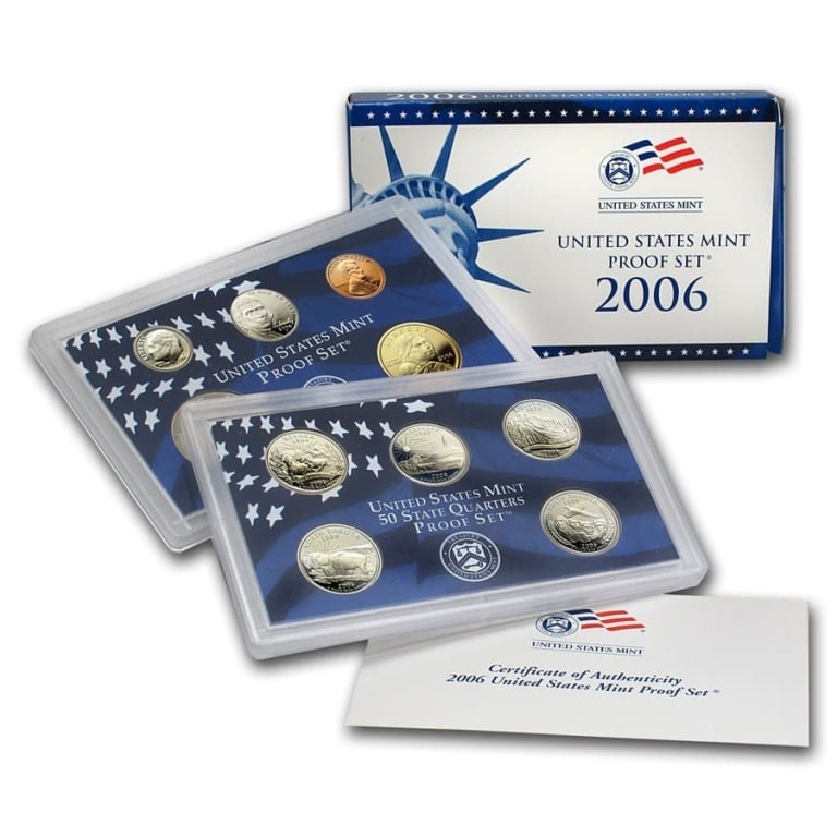2006 US Mint Proof Set in OMP: Item is as shown in the image- Due the fact we have more than of these items - Winning bidder my not receive the exact item in the image-Please review the entire terms and conditions prior to placing