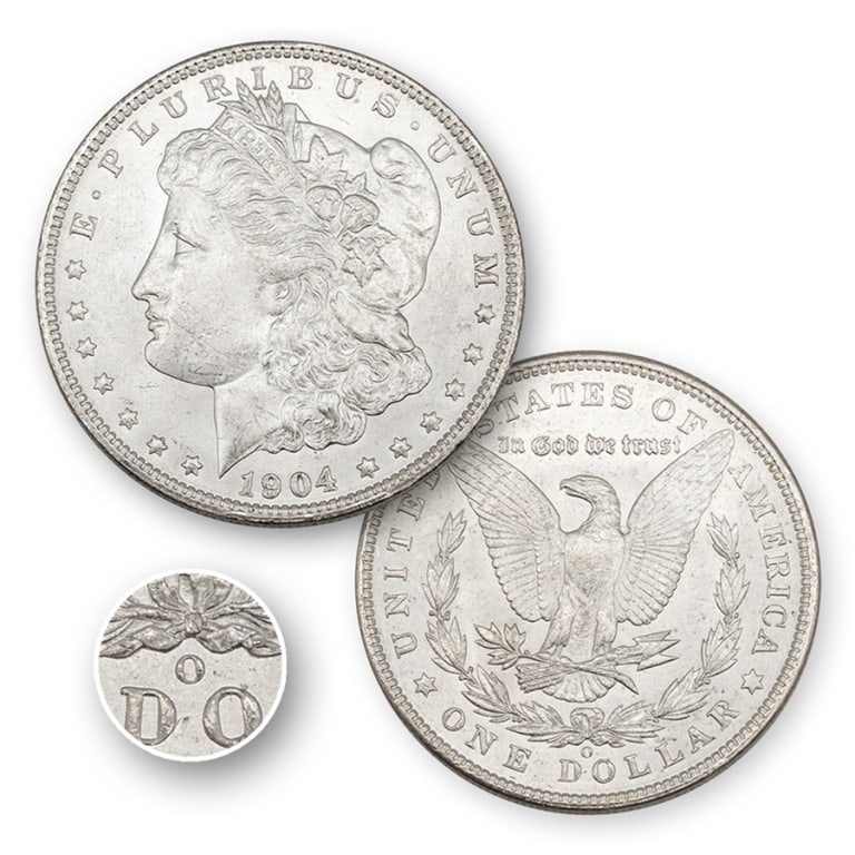 1904 O UNC Morgan Silver Dollar: We offer at auction some of the best quality tangible assets. We strive to make your bidding experience the best on the net. Weekly sales of large bulk lots, individual lots