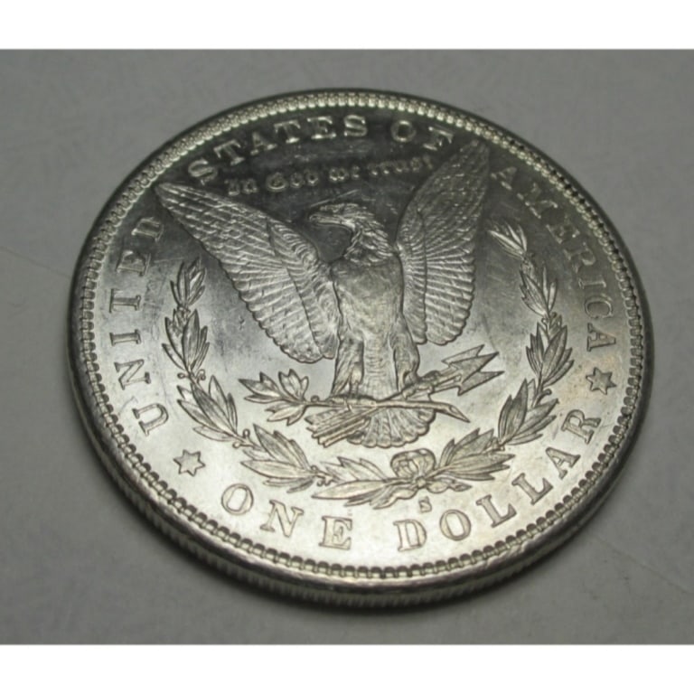 1881 s BU Morgan Silver Dollar - 2