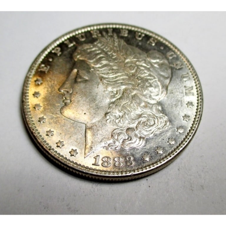 1883 P BU Morgan Dollar: Item is the exact item in the image. Please be sure to view the terms, limitations and the shipping and payment procedures PRIOR to bidding. All saels final, all bids constitute a binding contract.