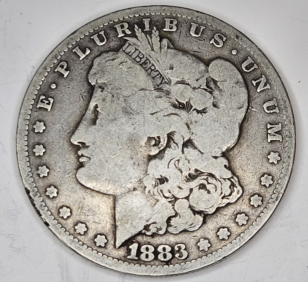1883 Carson City Semi Key Date Morgan Dollar: Items are as shown in the image and will be as described- Please review all terms and conditions prior to placing any bids-