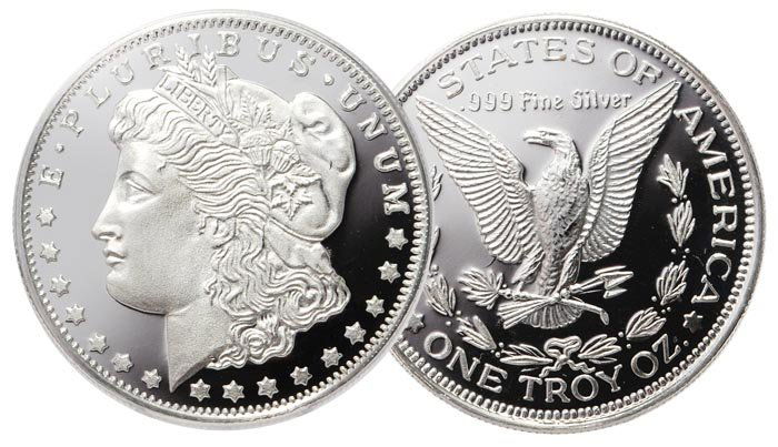 1 oz. Silver Morgan Design - .999 Pure (1 of 1)