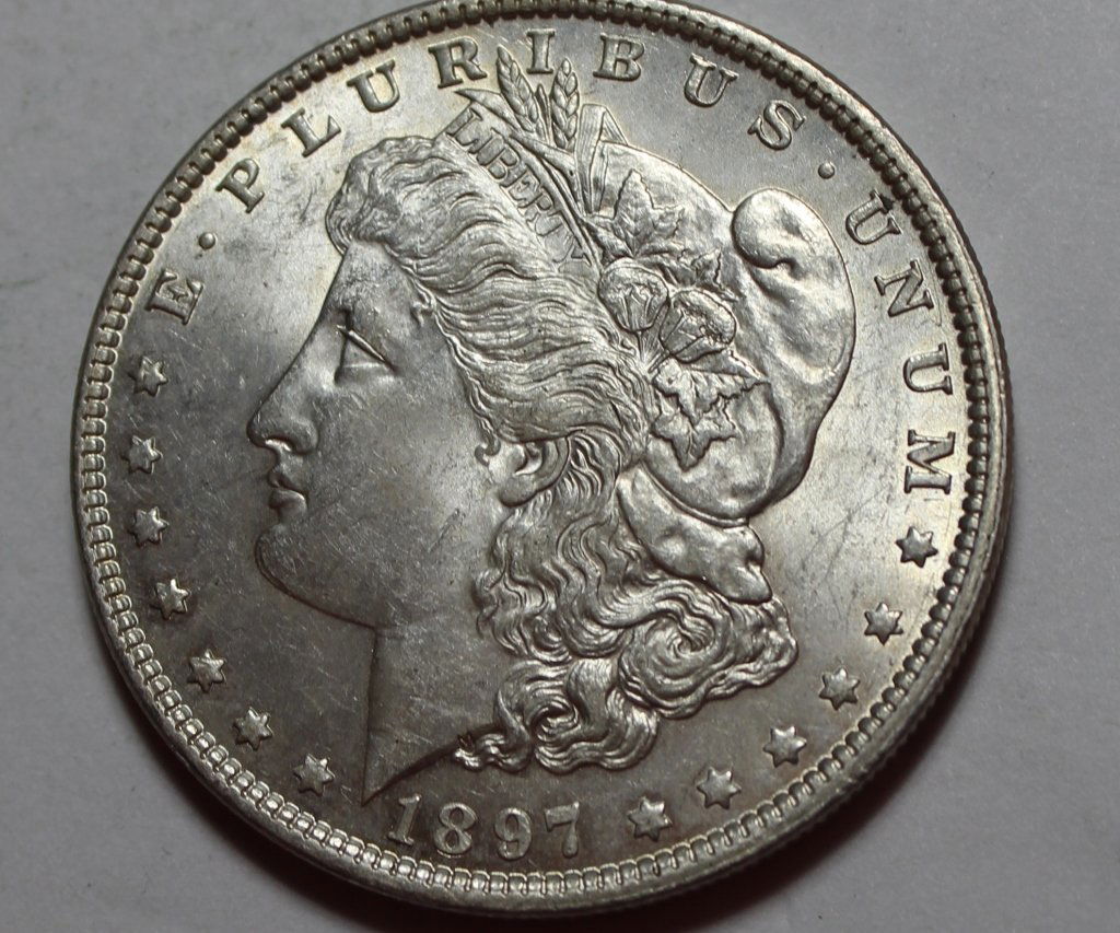 1897-High Grade Morgan Dollar Better Date (1 of 2)