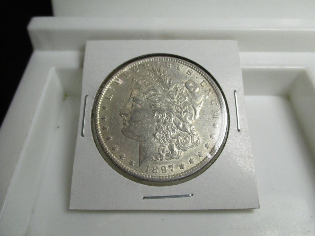 1897 P Better Grade Morgan Silver Dollar (1 of 2)