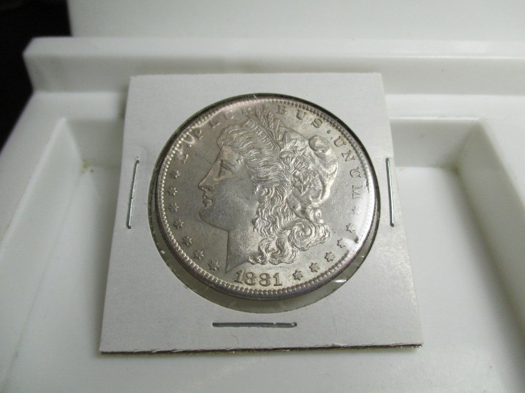 1881 s BU Morgan Silver Dollar (1 of 2)