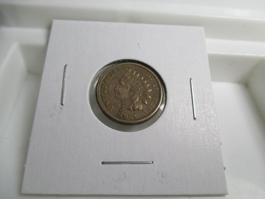 1863 Civil War Era - Indian Head Cent (1 of 2)