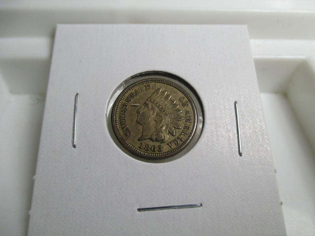 1863 Indian Head Cent - Civil War Era (1 of 2)