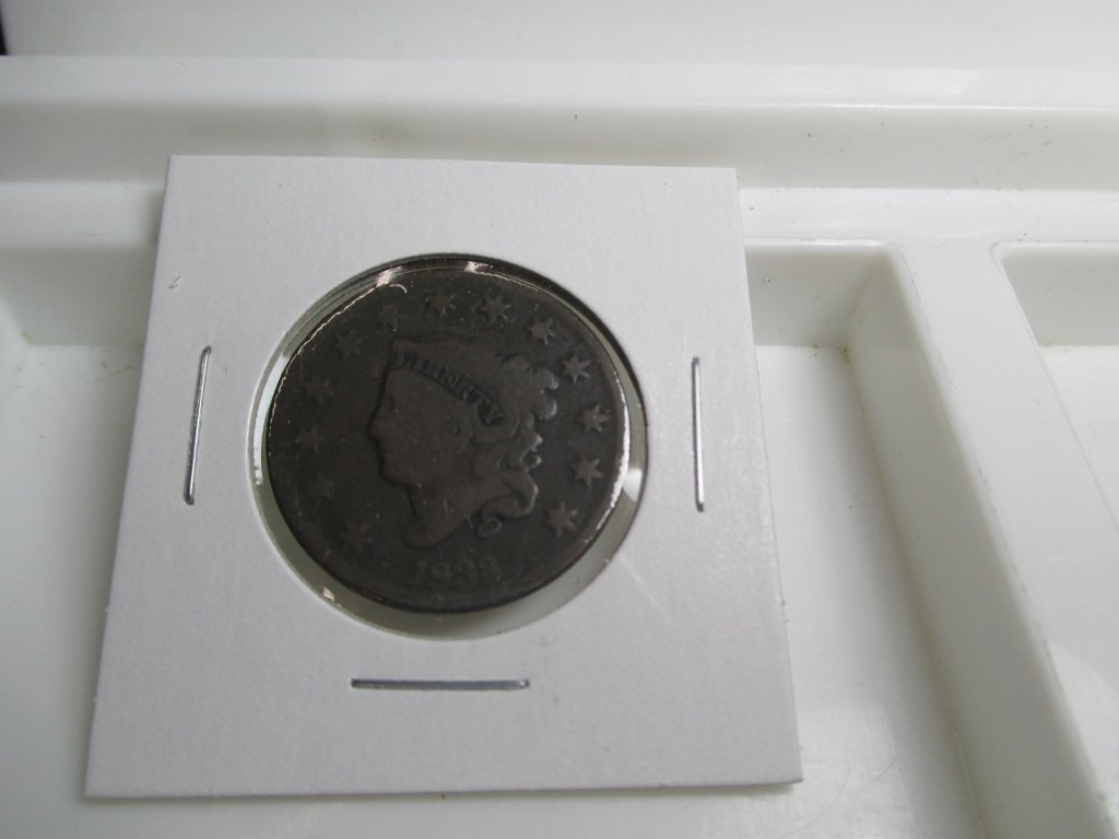 1838 Large Cent - Copper (1 of 2)