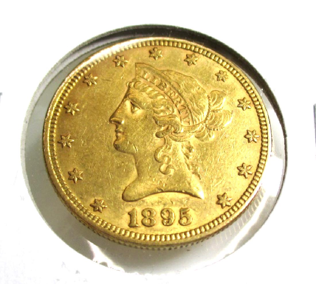 1895 P $10 Gold Liberty Eagle (1 of 2)