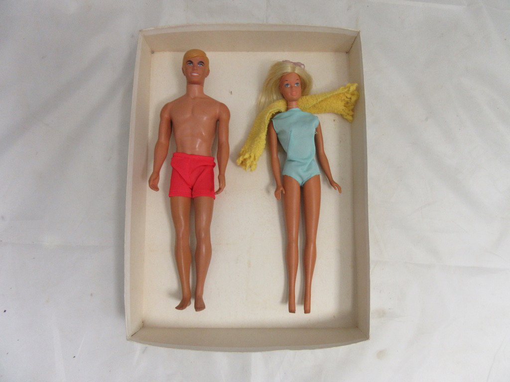 Poupée Ken Malibu Mattel De 1971 - Modèle Vintage Hong Kong - N°825, Occasion