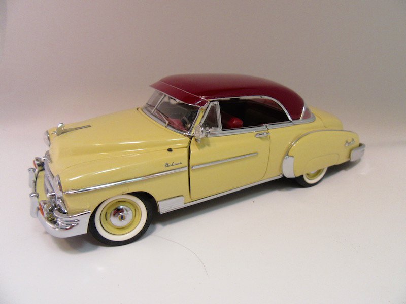Franklin Mint Precision Models 1950 Chevrolet Bel Air: Good condition. The antenna on the front is broken off. Includes box, foam insert, and paper work.