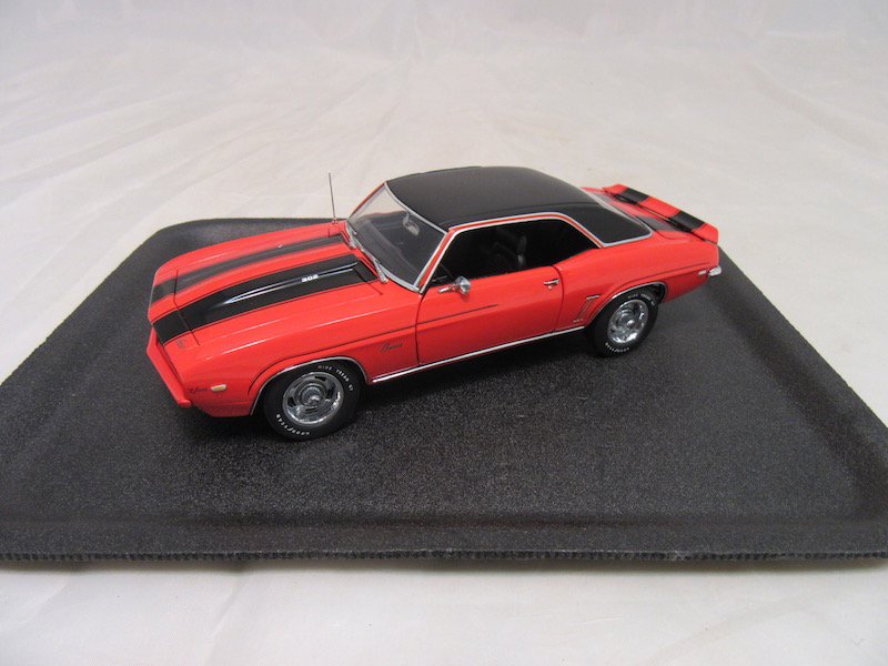 Franklin Mint Precision Model 1969 Chevrolet Camaro: Great condition. Includes box, inserts, brochure, diagram, and custom nameplate.