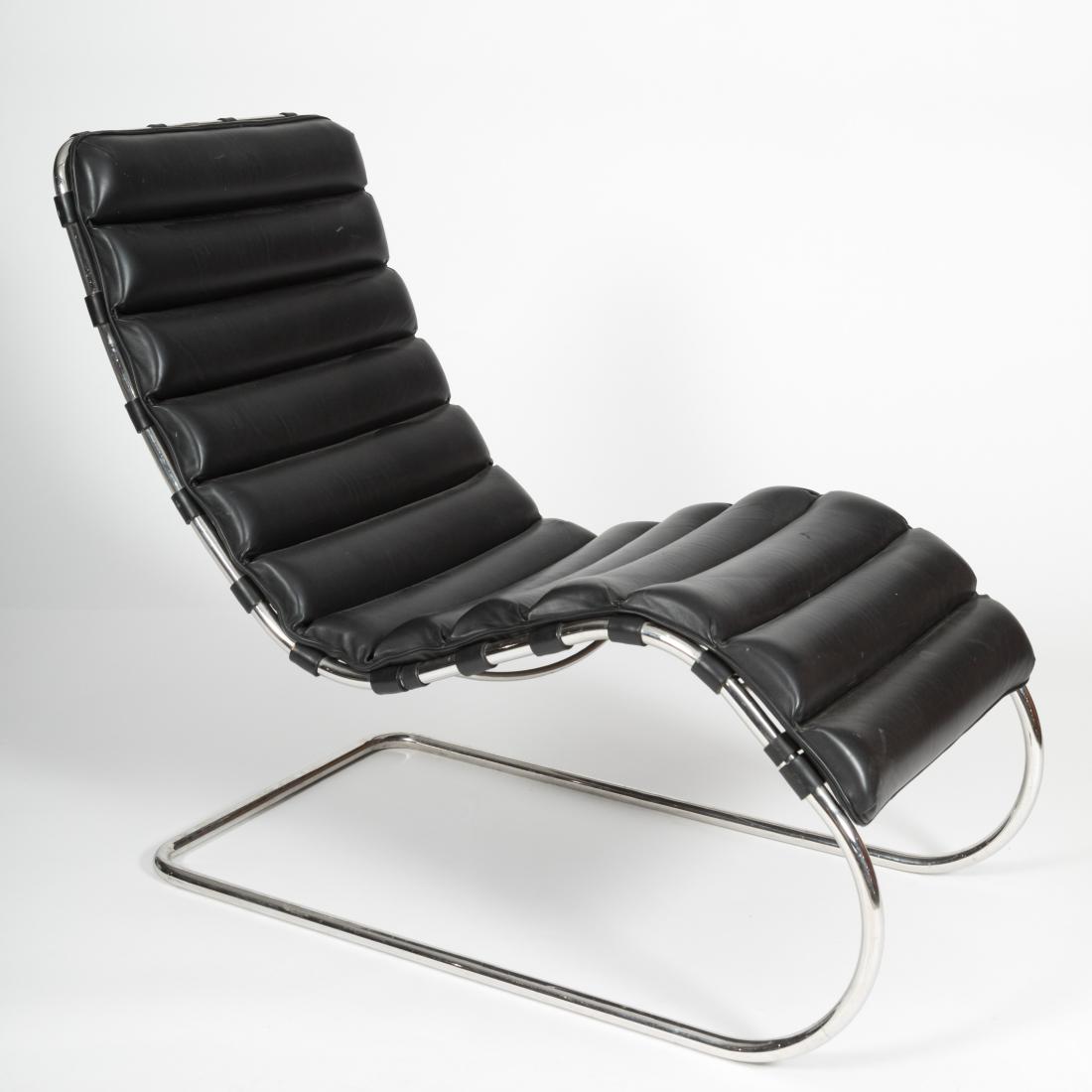 Chrome Chaise Lounge - Mies Van Der Roh (1 of 6)