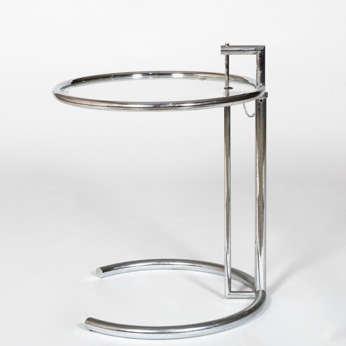Eileen Gray Come & Glass Lamp Table (1 of 5)