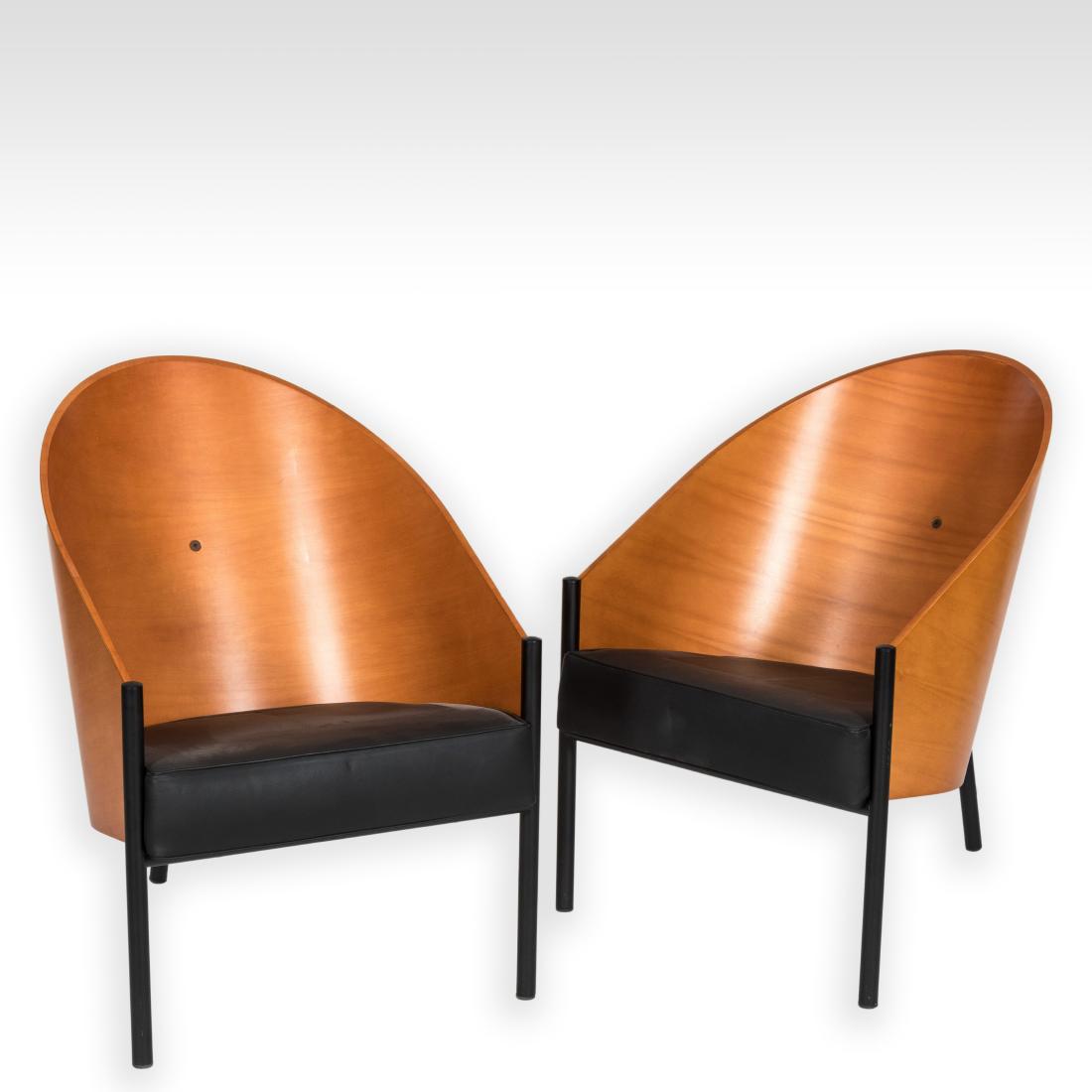 Pair Philippe Starck Barrel Chairs (1 of 3)