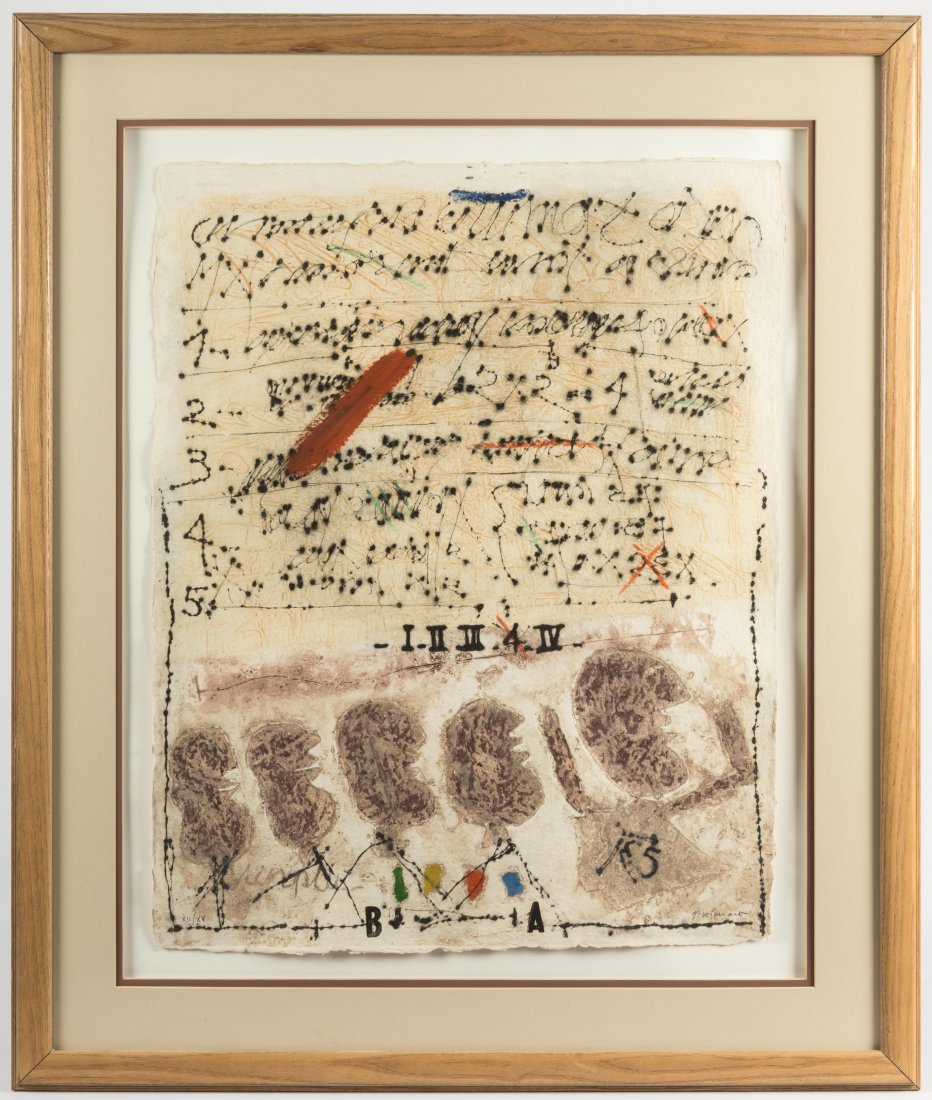 James Coignard - Color Carborundum Etching (1 of 6)