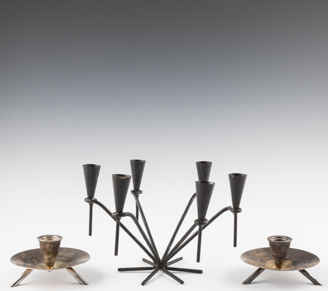 Group Mid Century Scandinavian Candle Holders (1 of 4)