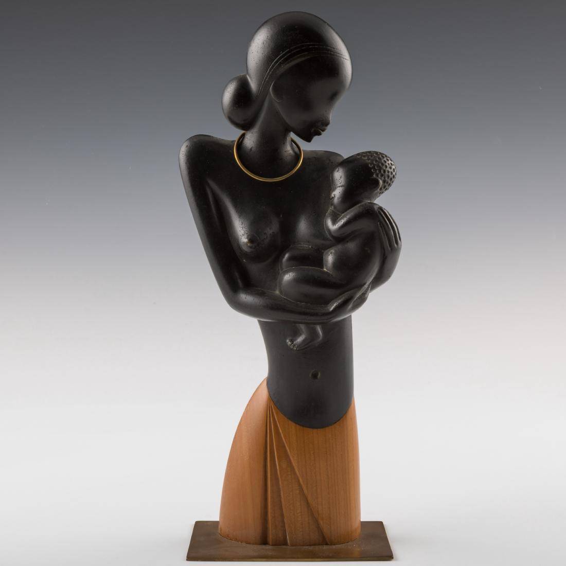 Hagenauer Austria Bronze African Woman (1 of 4)