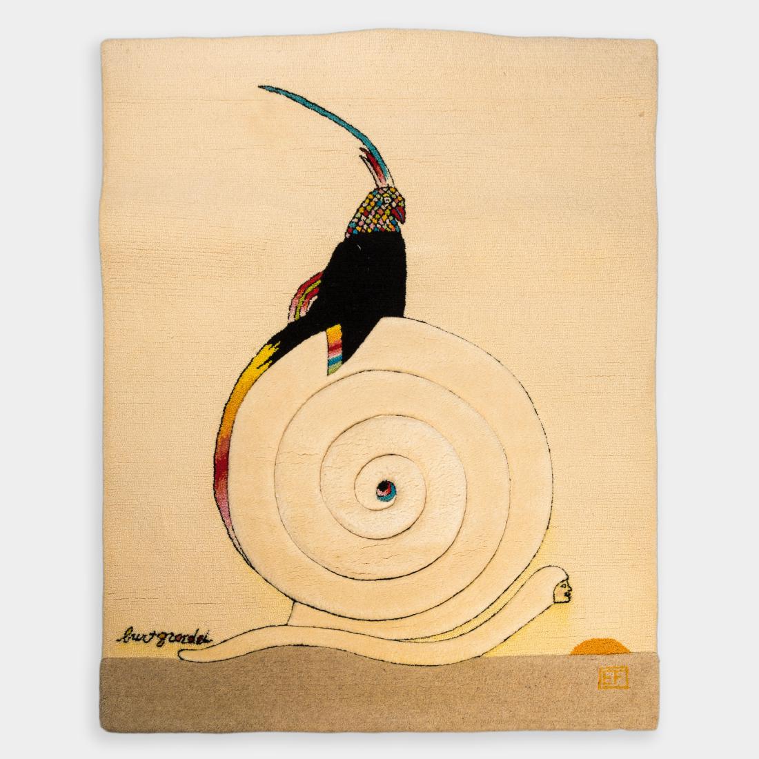 Burt Groedel for Edward Fields Wool Rug - Signed (1 of 5)