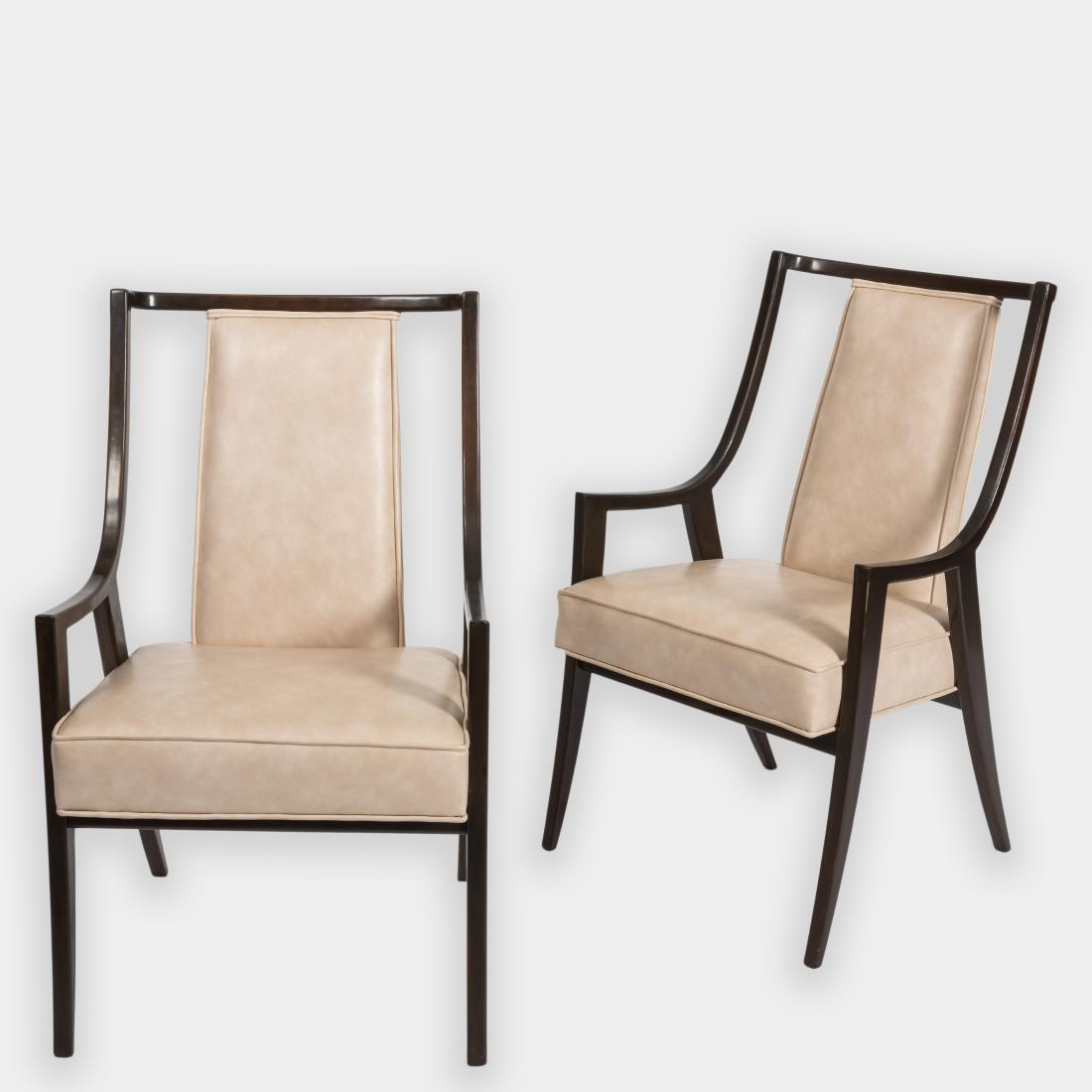 Pair Harvey Probber Arm Chairs (1 of 6)