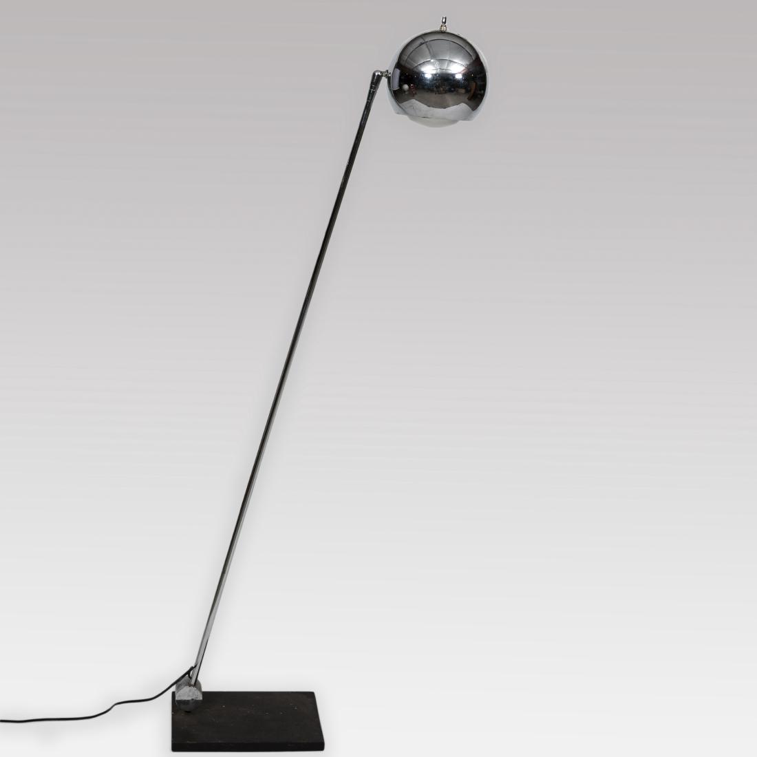 Adjustable Modern Chrome Floor Lamp - Lightolier (1 of 3)