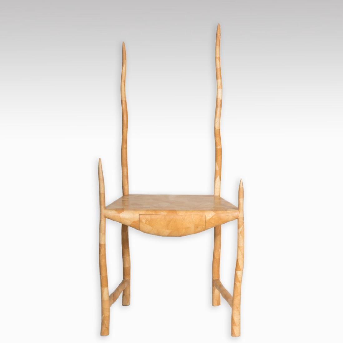 R & Y Augousti Paris Parchment Desk - Signed (1 of 6)