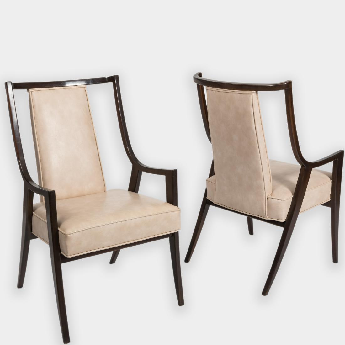Pair Harvey Probber Arm Chairs (1 of 4)