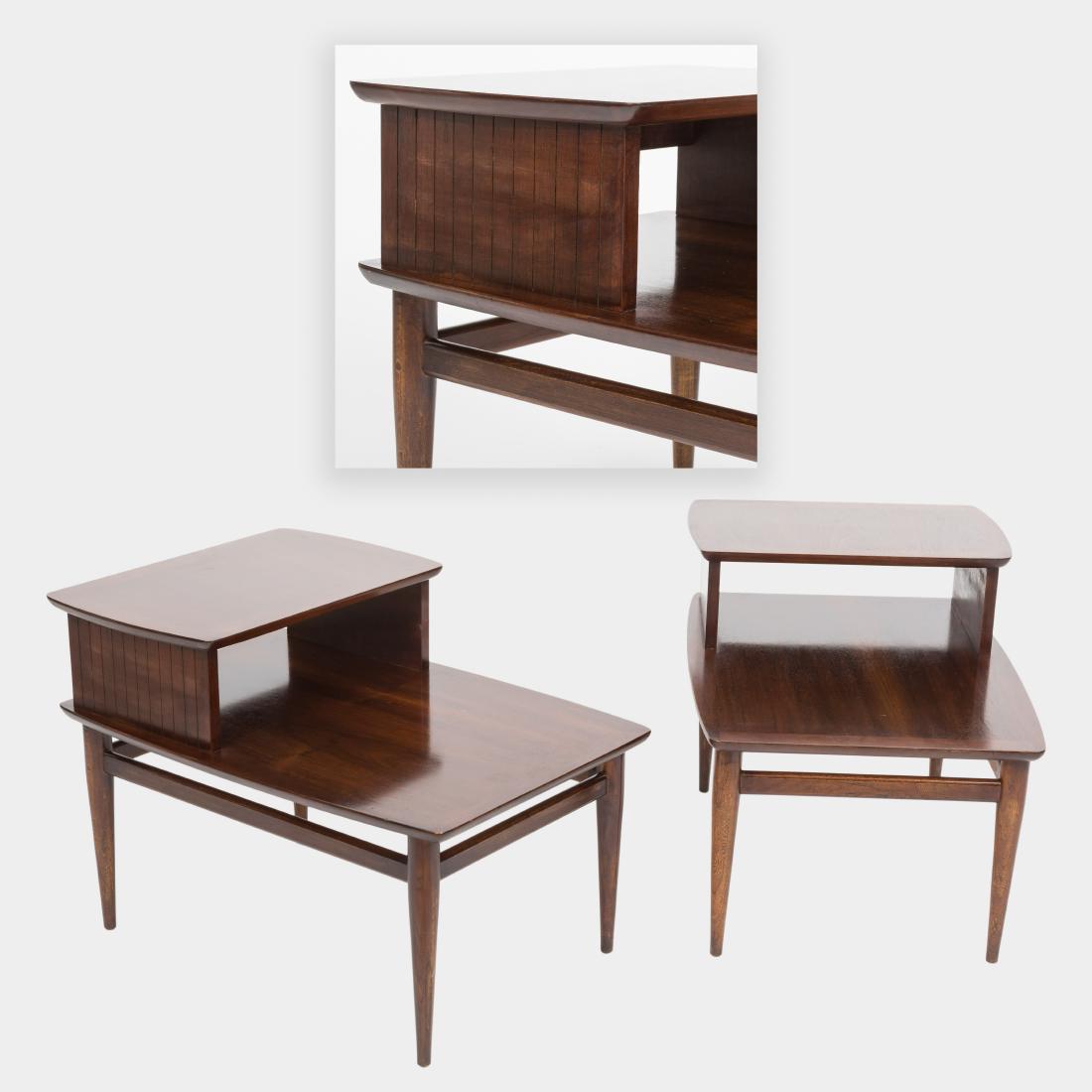 Pair Lane Alta Vista Walnut Step Tables (1 of 6)