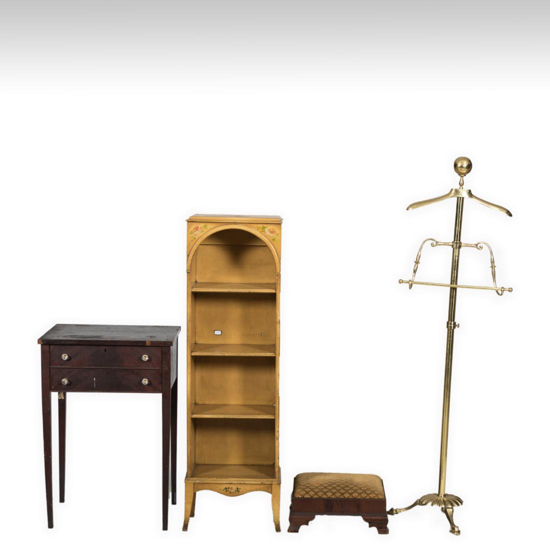 Adams Style Shelf, Stand, Stool and Valet (1 of 3)